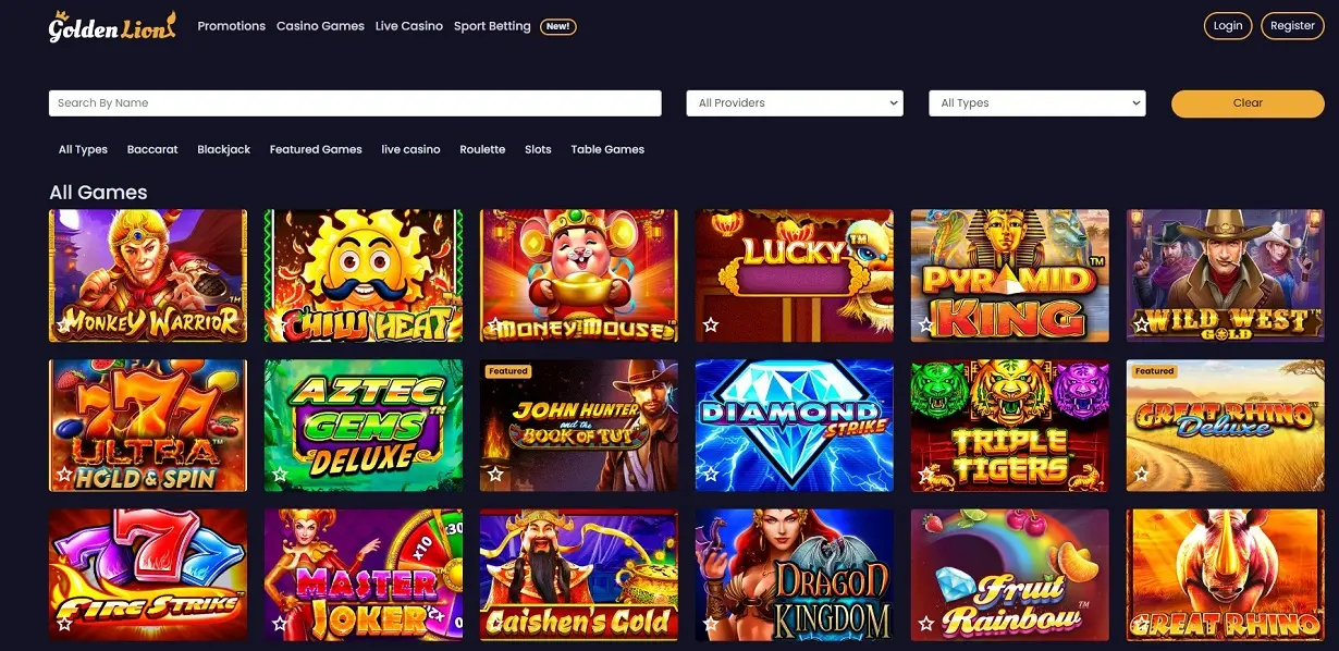 GoldenLion.Bet Casino & Sportsbook Review - Is It Legit?